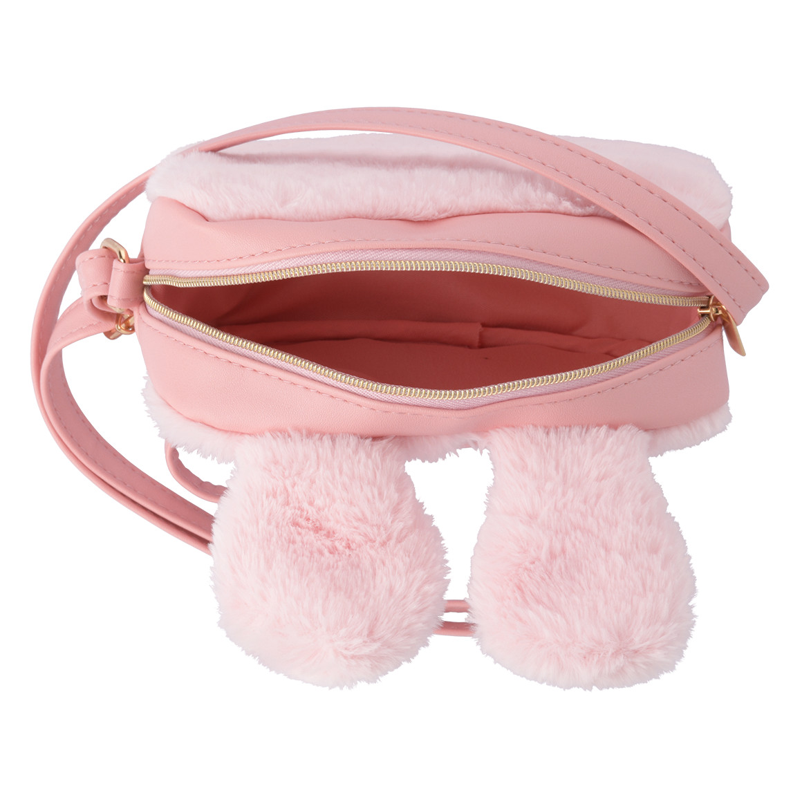 Topolino Plüschtasche im Hasen-Design rosa