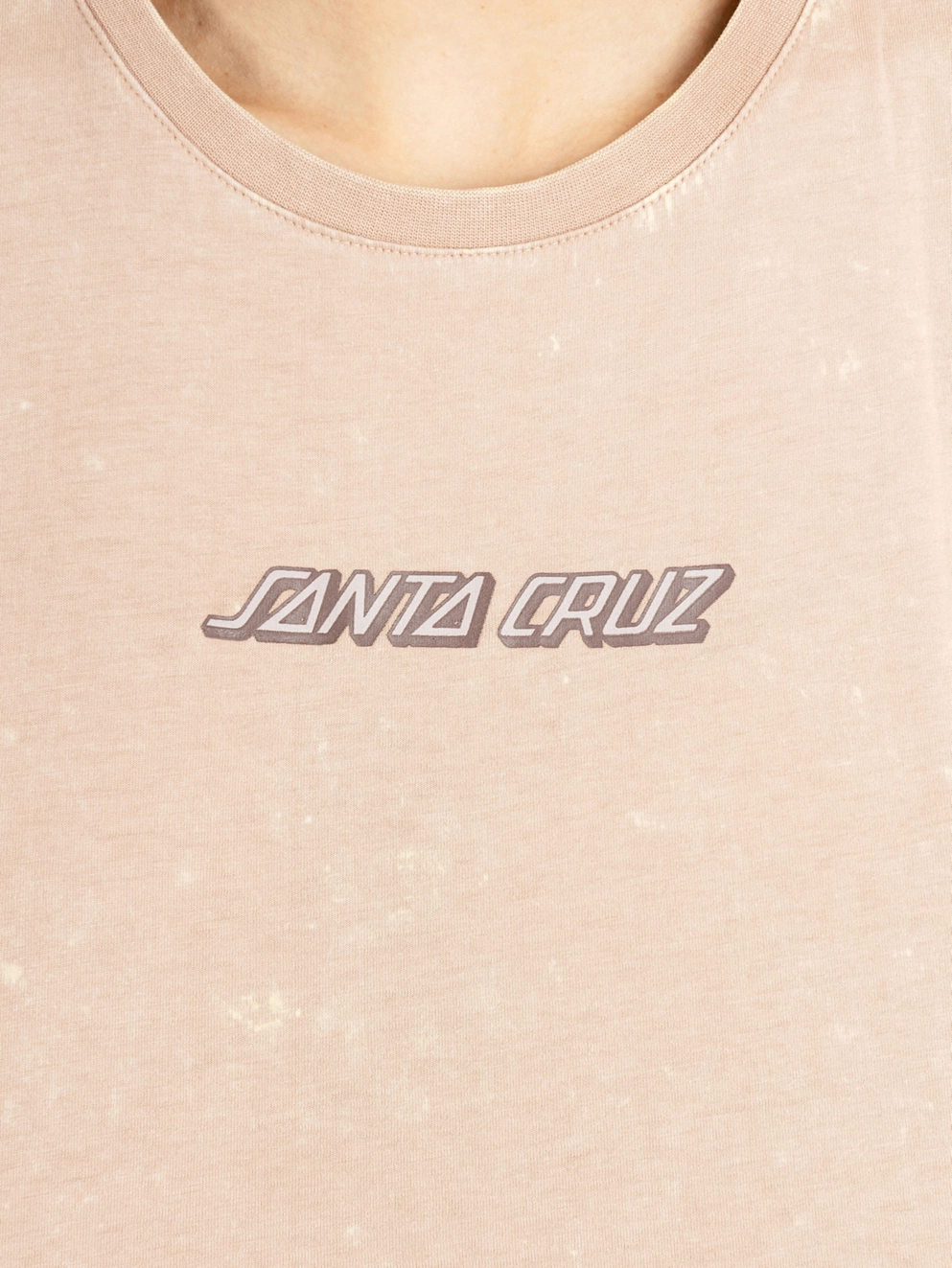 Santa Cruz BT Tonal Wave Dot T-Shirt taupe