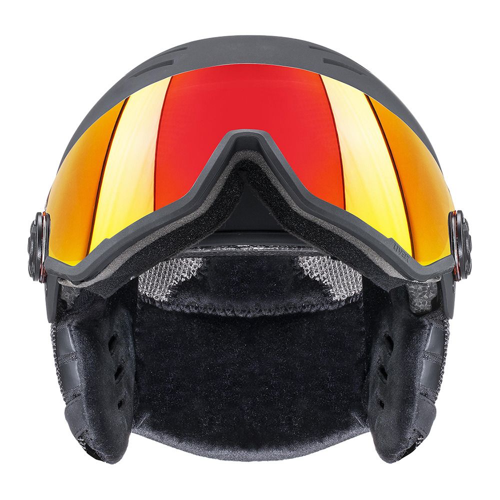 Uvex WANTED VISOR - Casque ski black mat