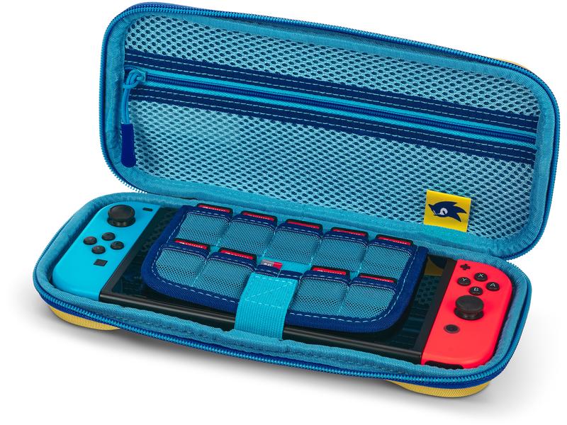 Power A Protection Case Sonic Peel Out Reisetasche für Nintendo Switch OLED, Nintendo Switch oder Nintendo Switch Lite