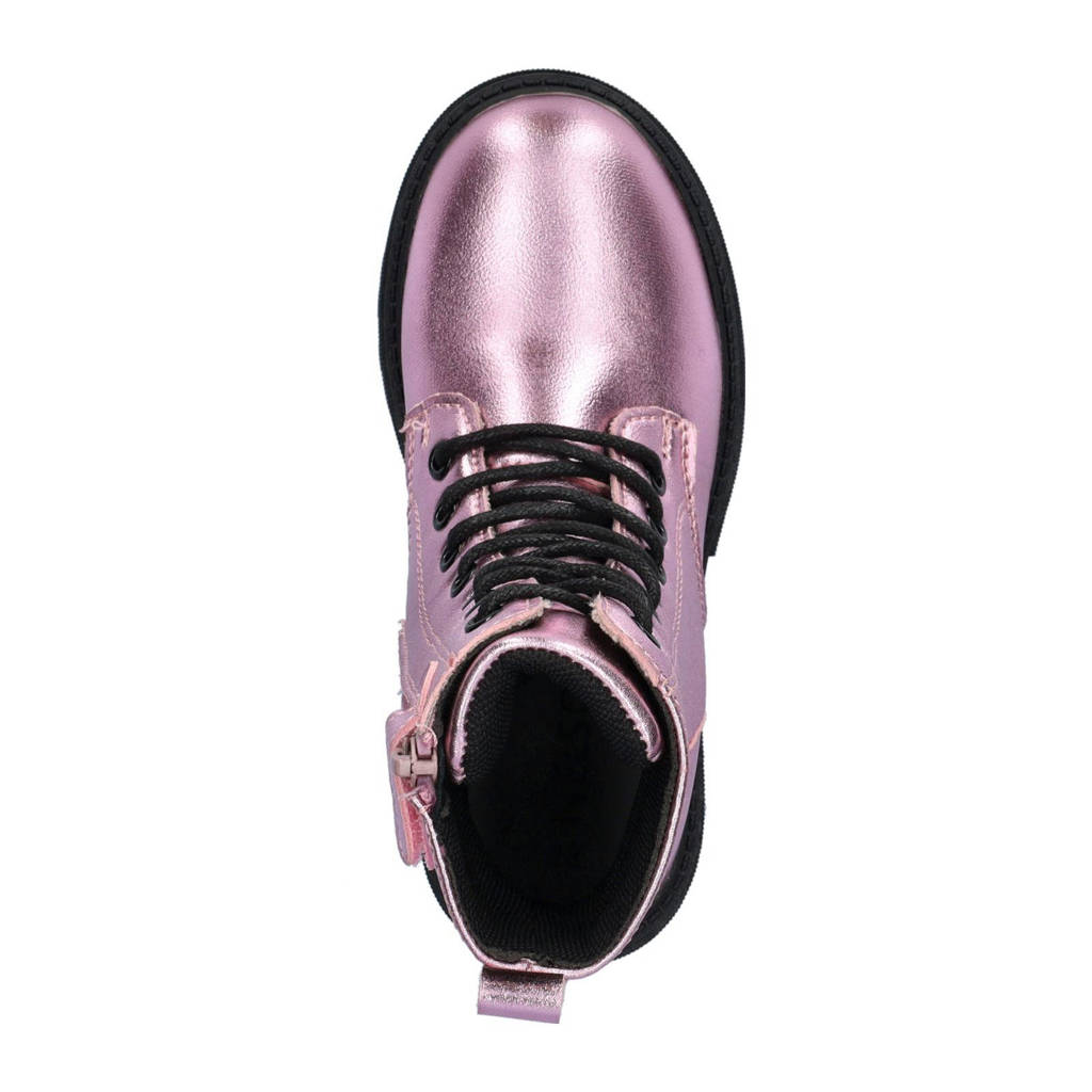 Nelson Kids veterboots roze metallic