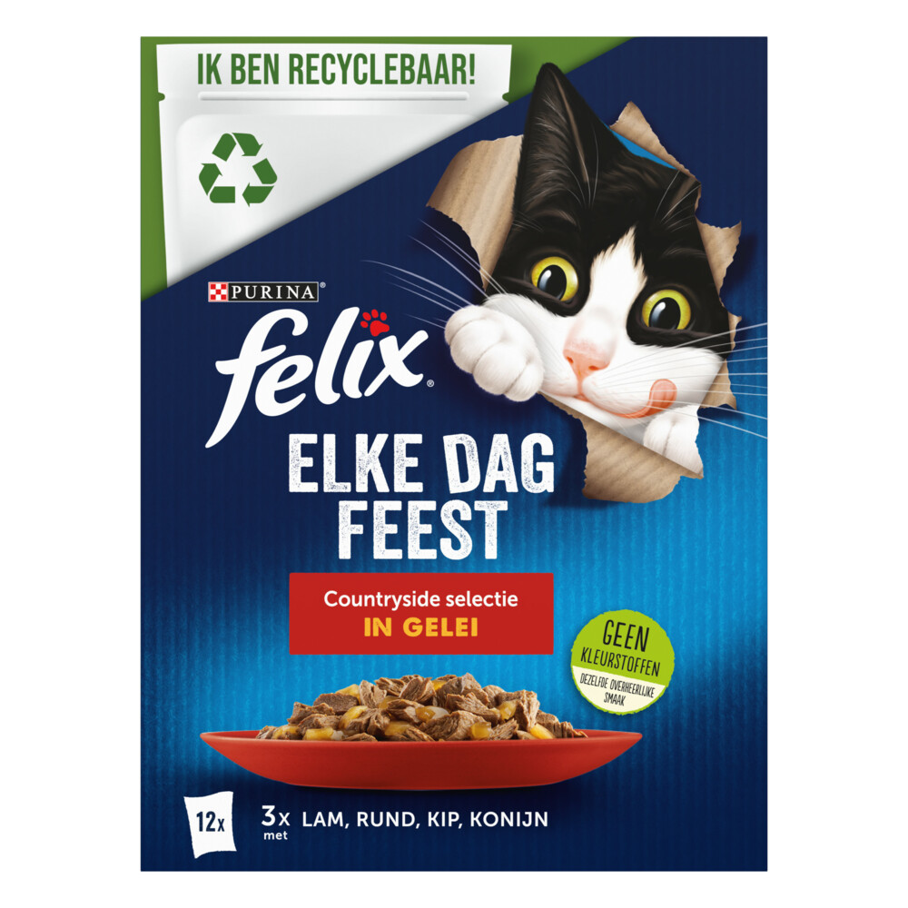 Felix Elke Dag Feest Countryside Selectie in Gelei12 x 85 gr