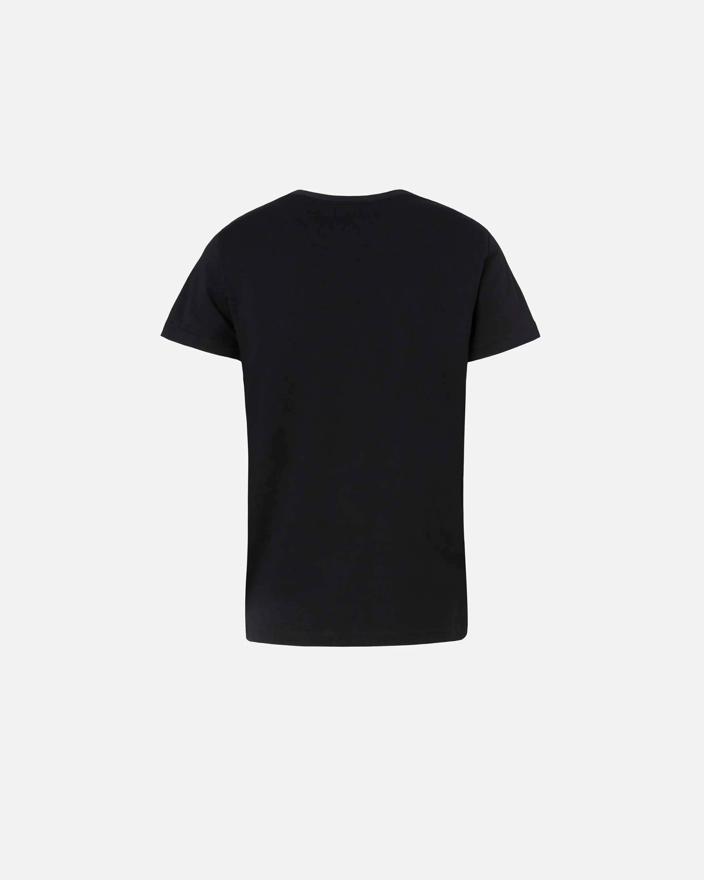 T-shirt avec appliqué monogram | Noir