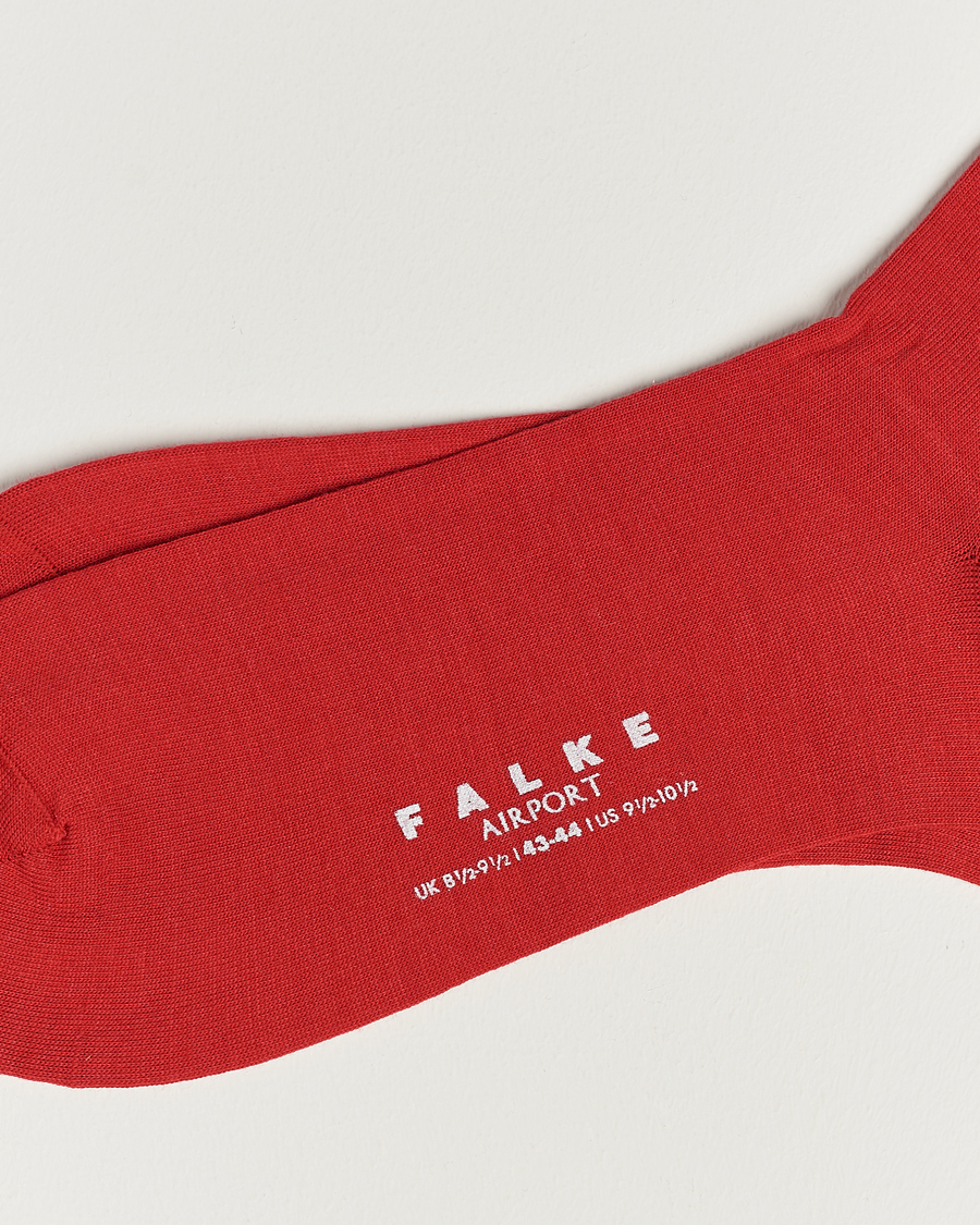 Falke Airport Socks Scarlet