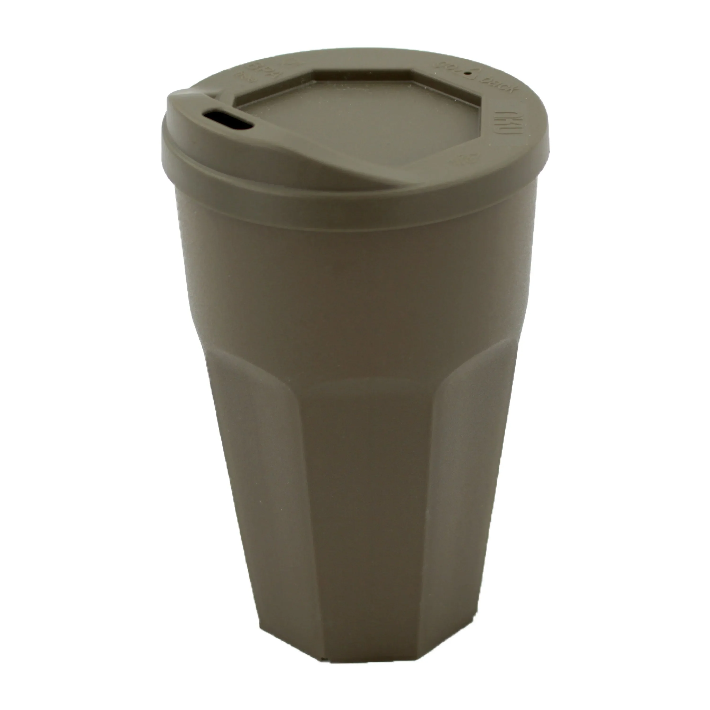 Zentauron -  Zentauron Kaffeebecher Mehrweg 300 ml grau braun
