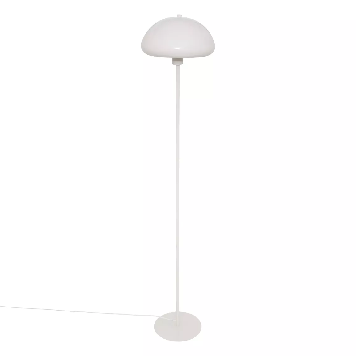 Lampadaire en métal (140 cm) Savio Beige