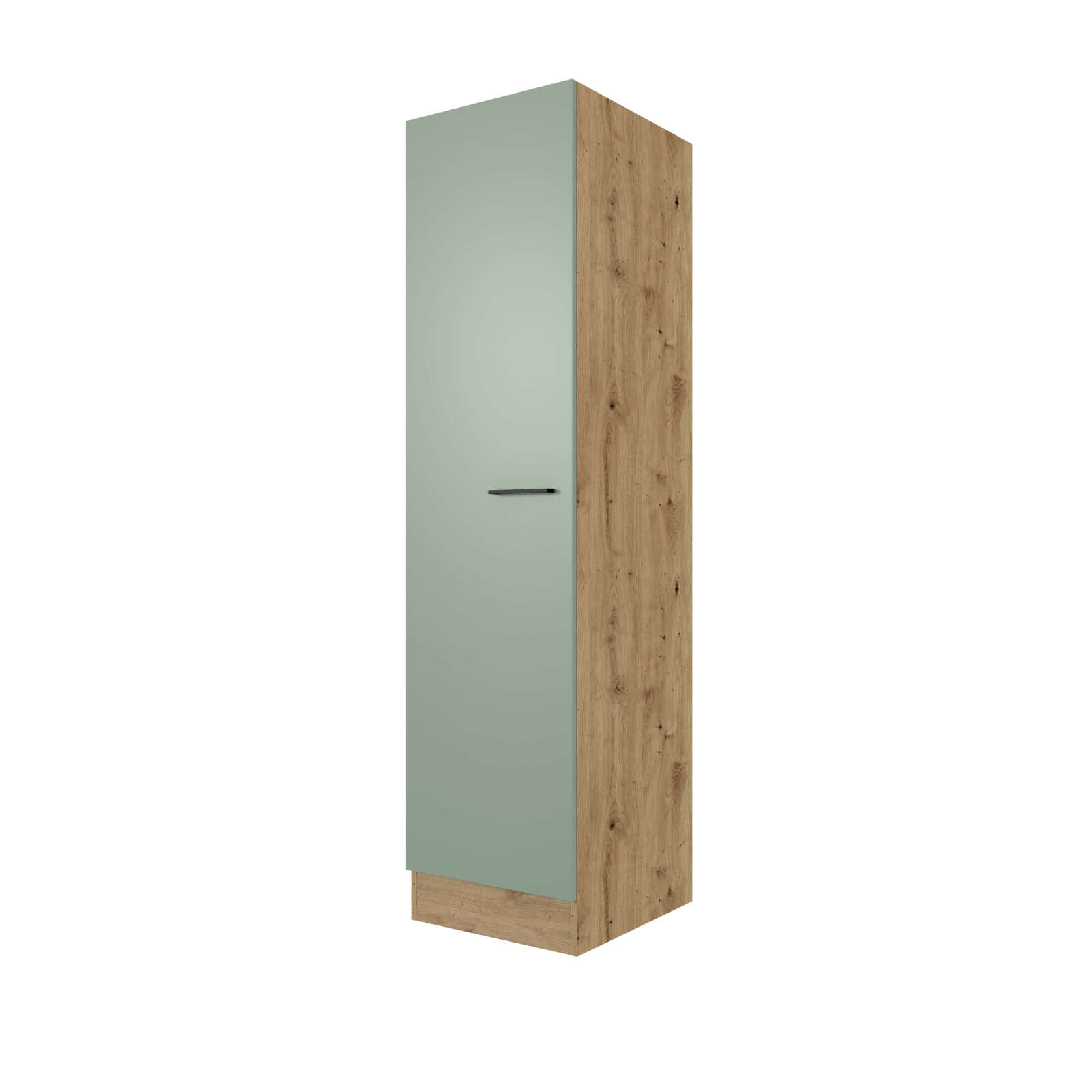 Geschirrschrank CARA - schilfgrün - Artisan Eiche - 50 cm