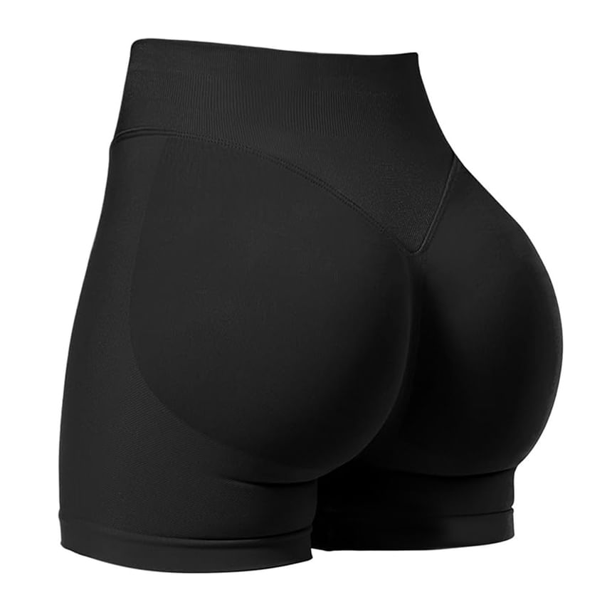 Runyz - Hoge taille effen yogashorts