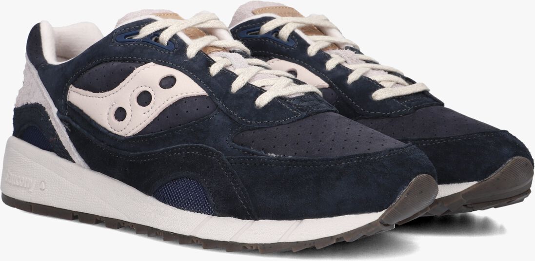 blauwe saucony lage sneakers shadow 6000 m