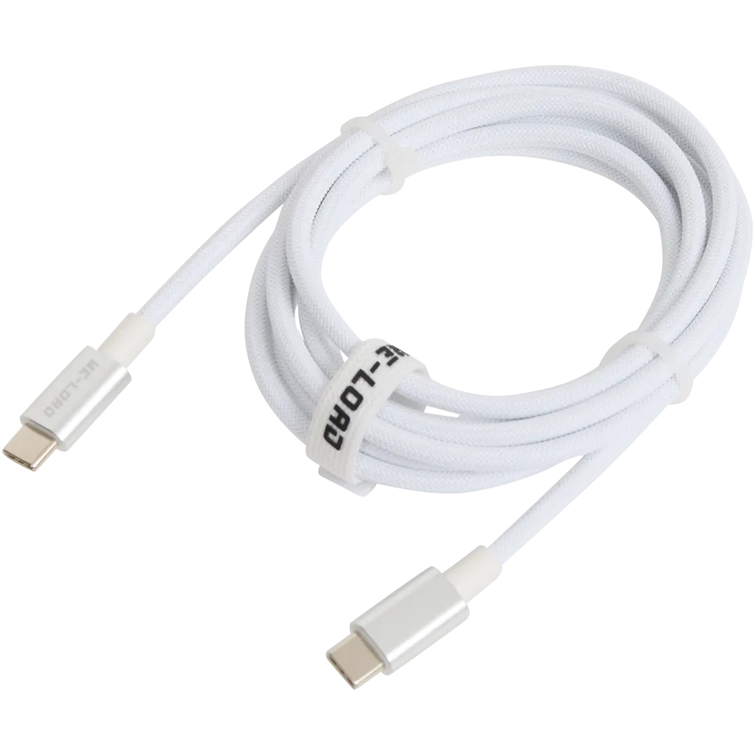 Re-load snelle laad- en datakabel USB-C naar USB-C 2.0 2 meter | diverse kleuren