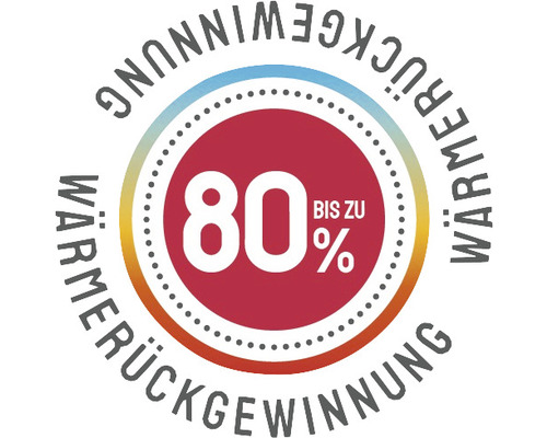 Marley Fresh Air Warmtewisselaar Air 4.0 voor gecontroleerde woningventilatie inclusief afstandsbediening