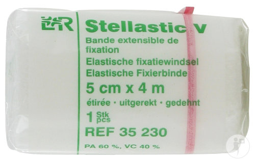 Lohmann & Rauscher Stellastic C Bande Extensible De Fixation Coton Cello 5cmx4m 1 Pièce (35235)