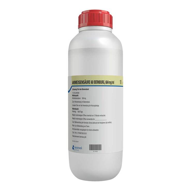 Ameisensäure 60 Bernburg 684 mg / ml Lösung für Bienensto, 1 l