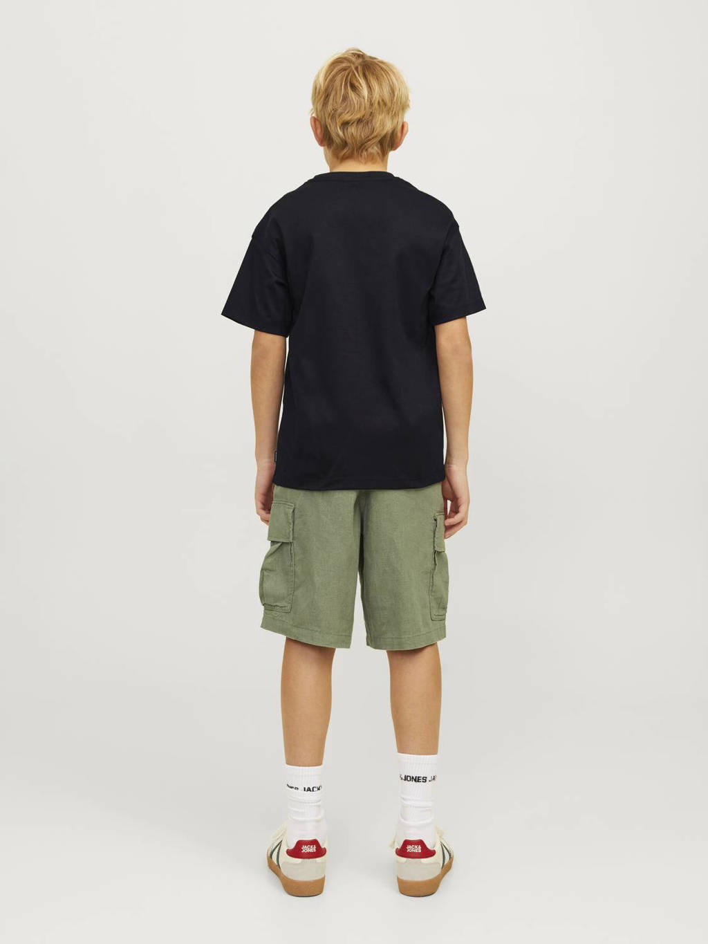 JACK & JONES T-shirt JJEURBAN EDGE zwart