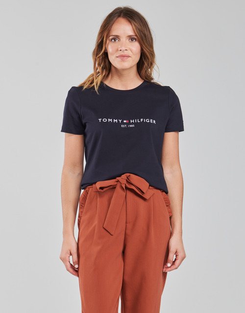 Tommy Hilfiger - HERITAGE HILFIGER CNK RG TEE - Marine