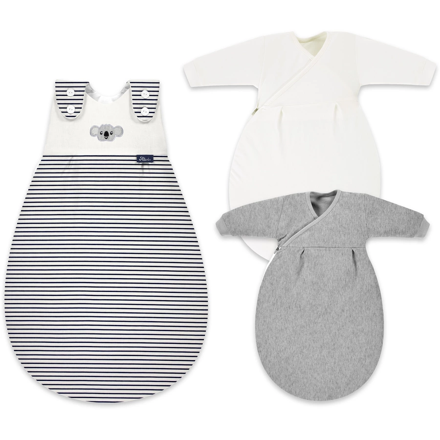 Alvi® Baby-Mäxchen® 3tlg. Ringlets Koala navy