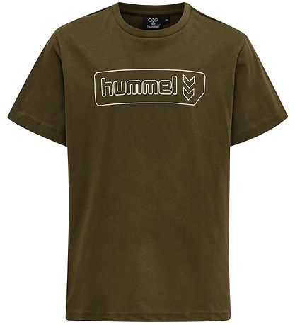 Hummel T-Shirt - hmlTomb - Dark Olive