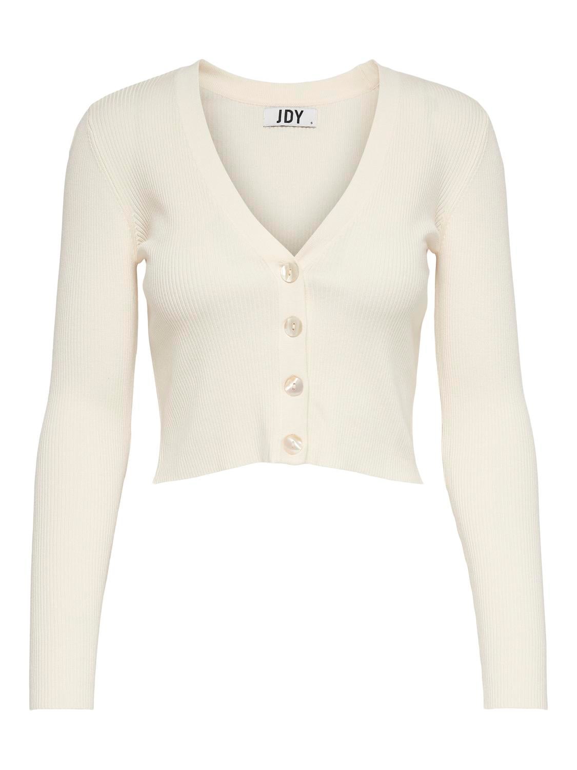 JDYDONNEL Strickjacke Eggnog