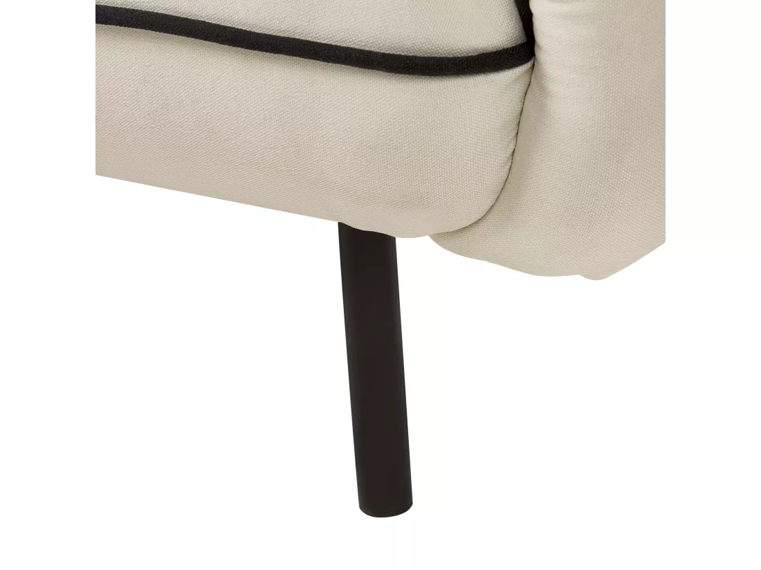 Canapé 3 places en tissu beige clair TONSBERG