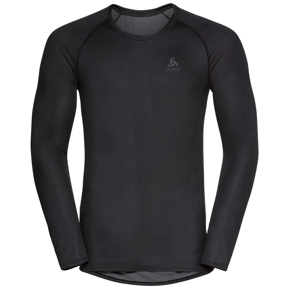Odlo Active F-Dry Langarm Herren schwarz