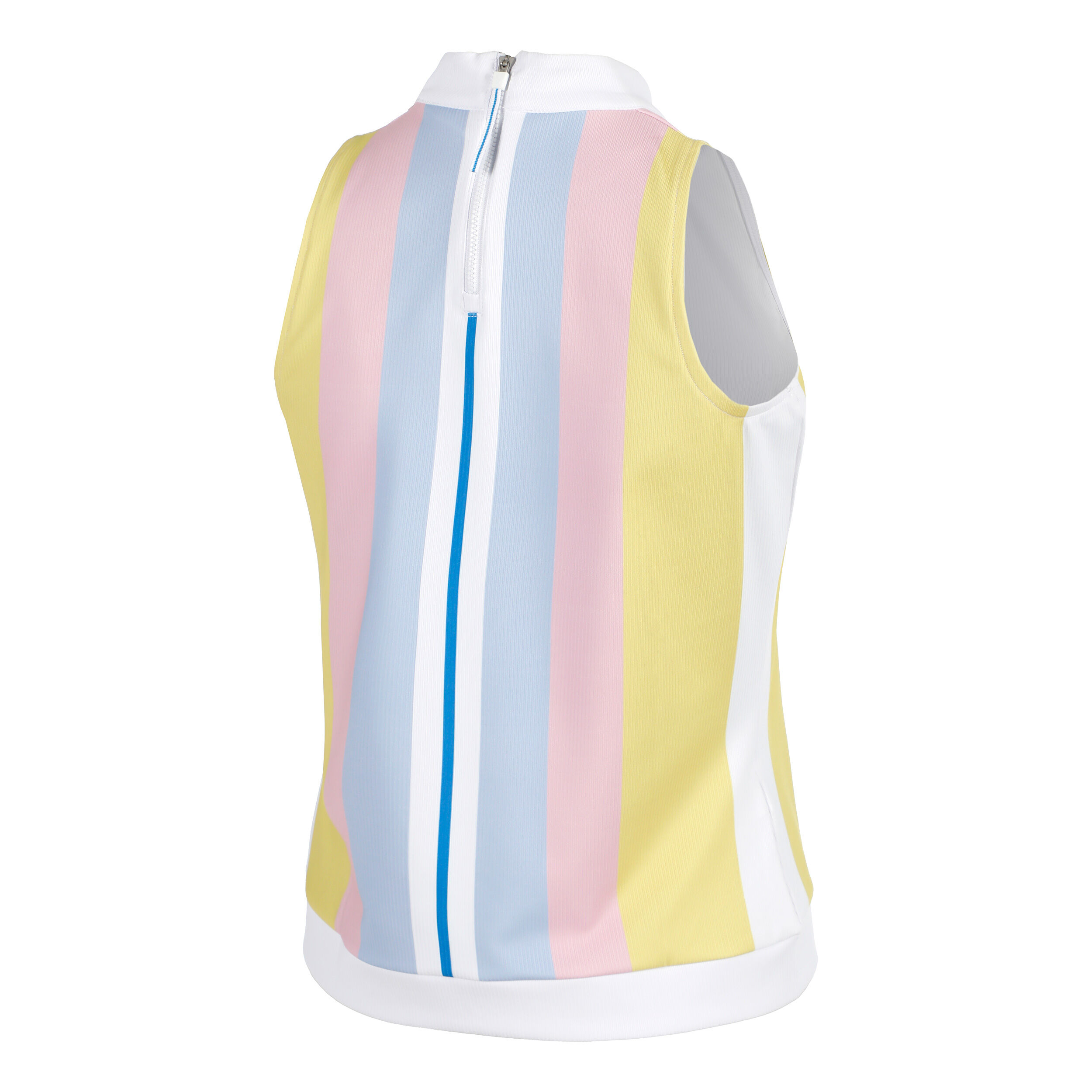 Original Penguin Striped Ribbed Débardeur Tank Top Femmes - Blanc