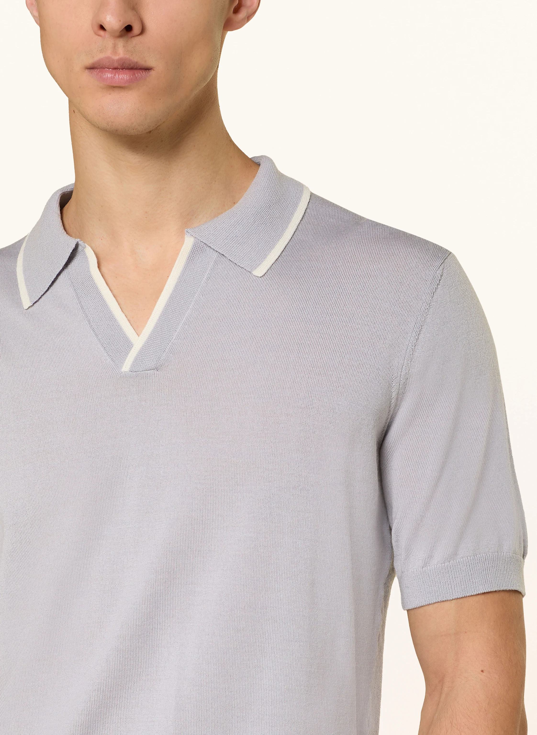 STROKESMAN'S Strick-Poloshirt