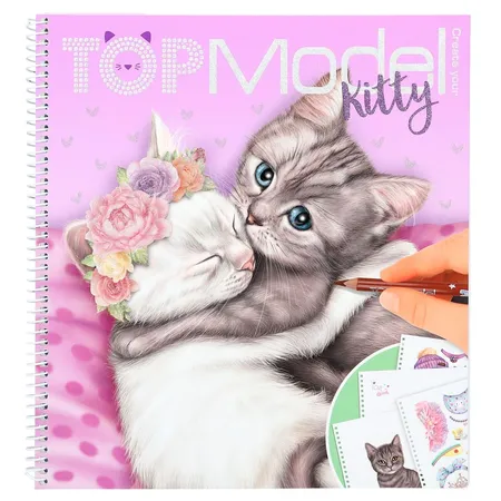 Depesche Create your TOPModel Kitty Malbuch