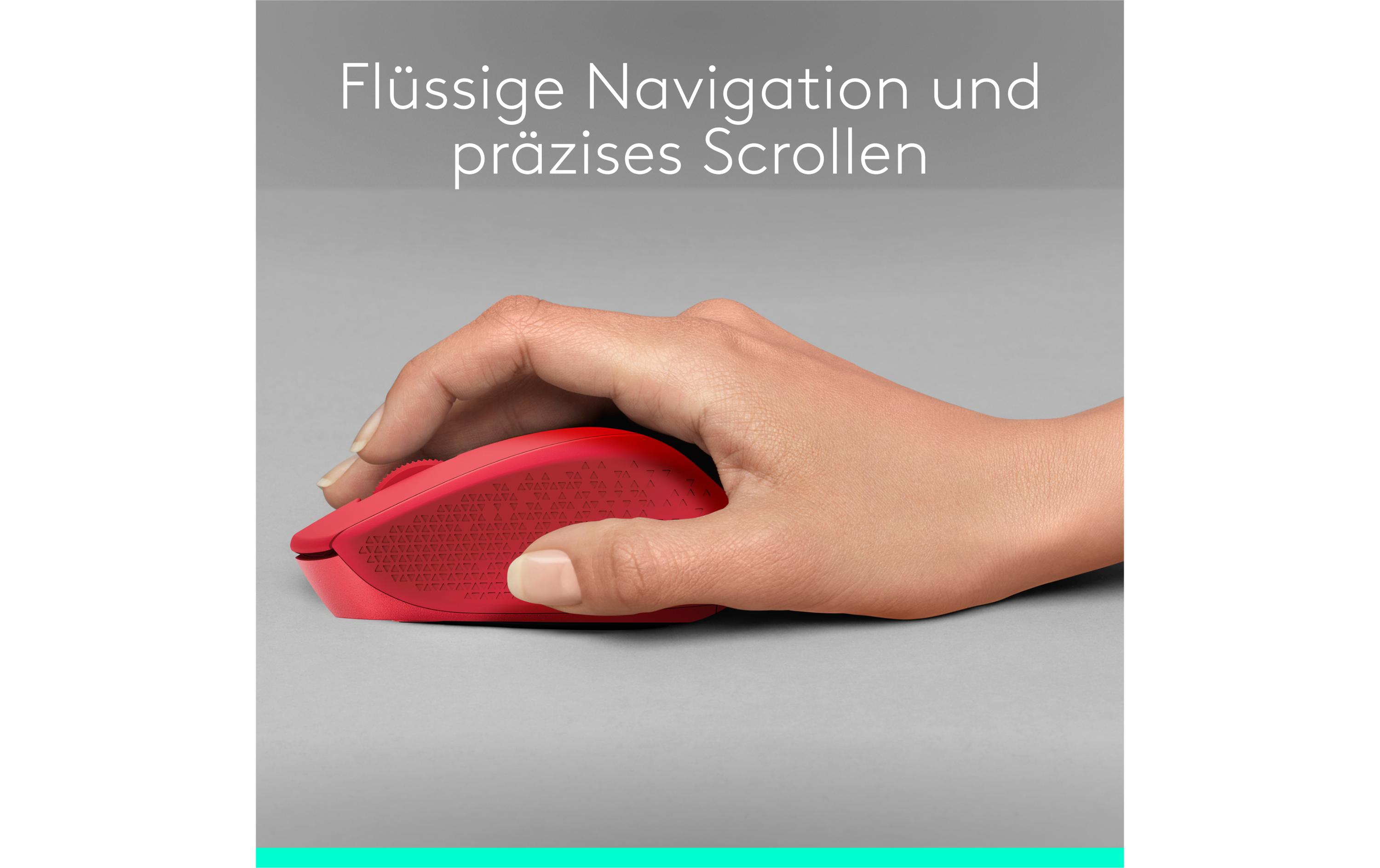 Maus M330 Silent PlusGeräuscharme USB-Funkmaus mit 1000 dpi Optical Tracking