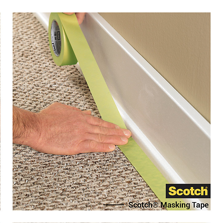 Ruban de Masquage pour Surfaces Rugueuses Scotch® 2060 Vert 36 mm x 41 m