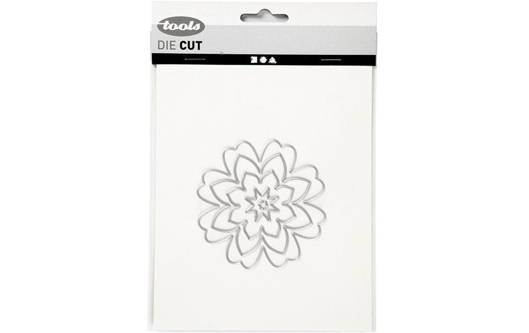 Stanzschablone 0.5 - 8 cm, BlumenSchablone für kreative Anwendungen