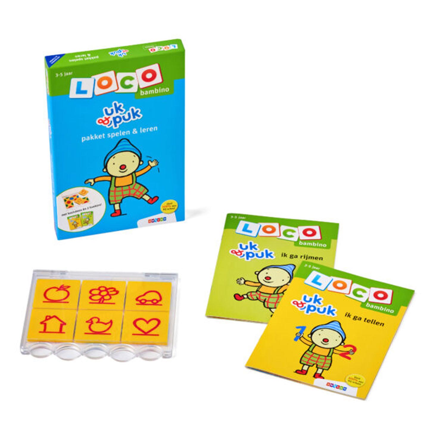 Bambino Loco - Uk & Puk Pakket Spelen & Leren (3-5 jaar)
