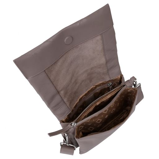 Adax Karoline Skuldertaske, Taupe