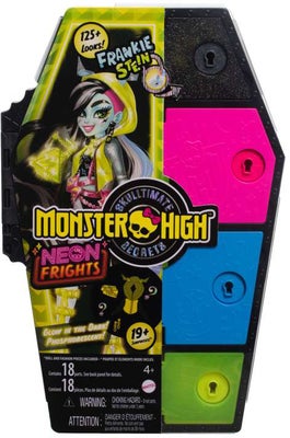 Monster High Skulltimate Secrets Neon Frights Dukke Frankie Stein