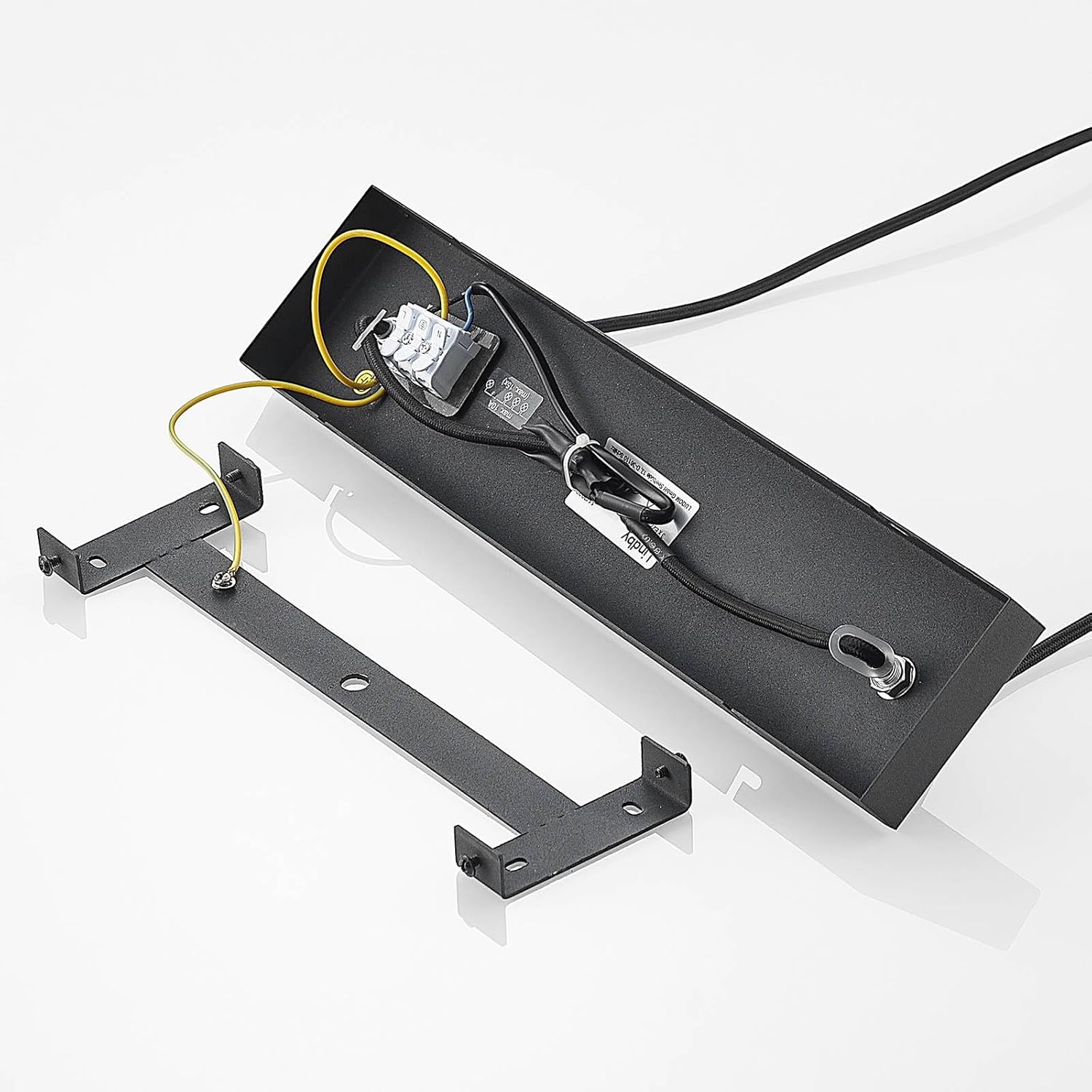 Lindby Esstisch Pendelleuchte Metall Holz, Hängeleuchte Esszimmer 3x E27 max. 60W ohne Leuchtmittel Hängelampe Wohnzimmer Esszimmerlampe Küchenlampe