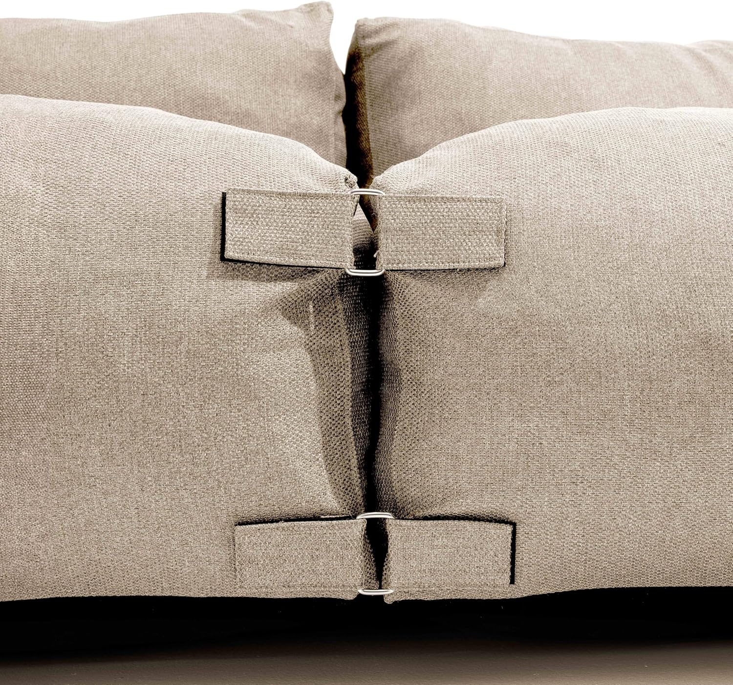 Oviala Gartenmöbel, modular, 2-Sitzer, Beige