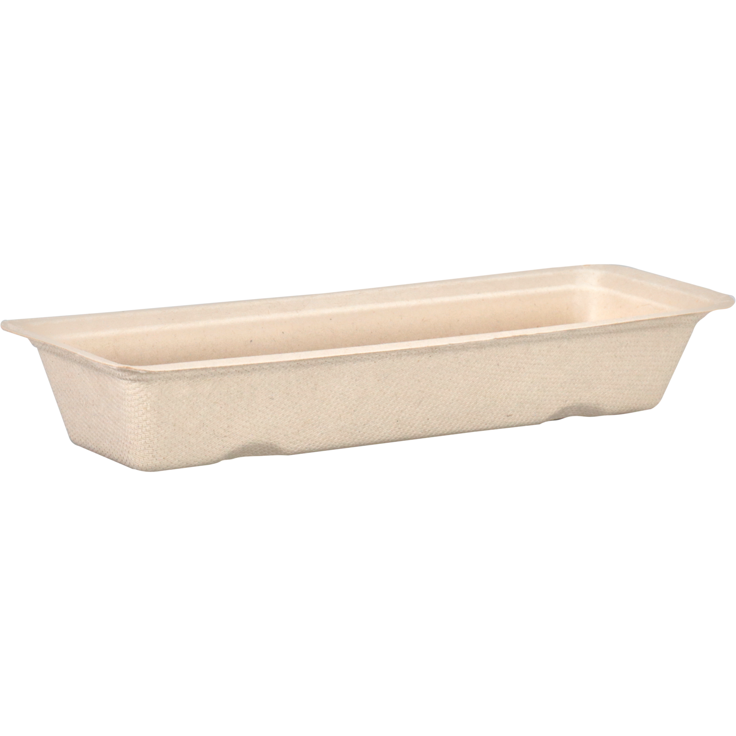 Depa Bak, Bagasse (suikerrietpulp), A16, snackbak, 200x72x32mm, naturel