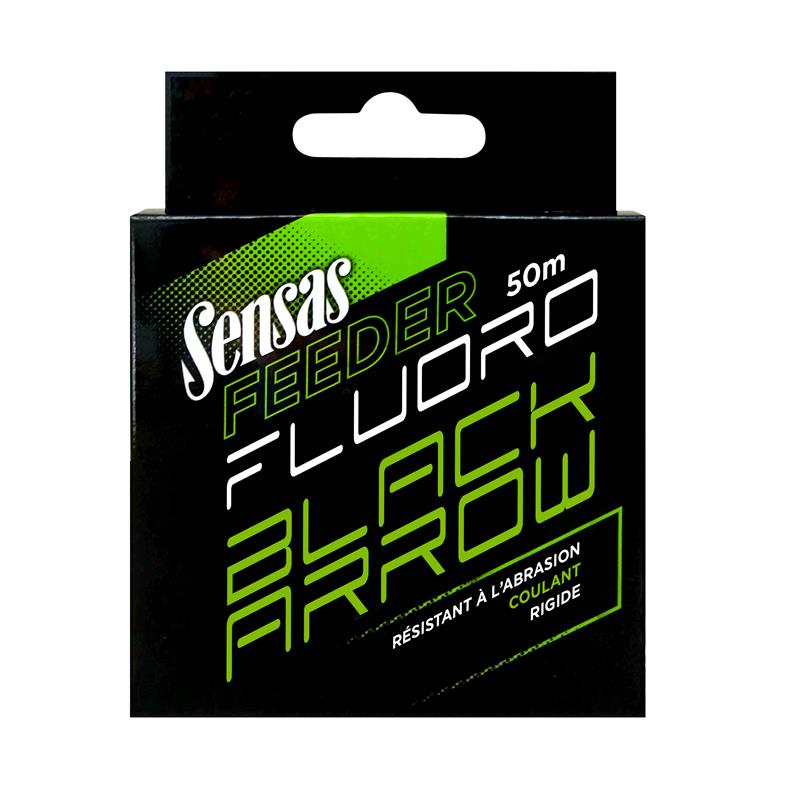 Fluorocarbone Sensas Fluorocarbon Black Arrow - 50M
