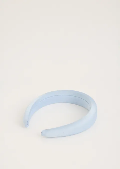 Satijnen haarband blauw (BLW.L)