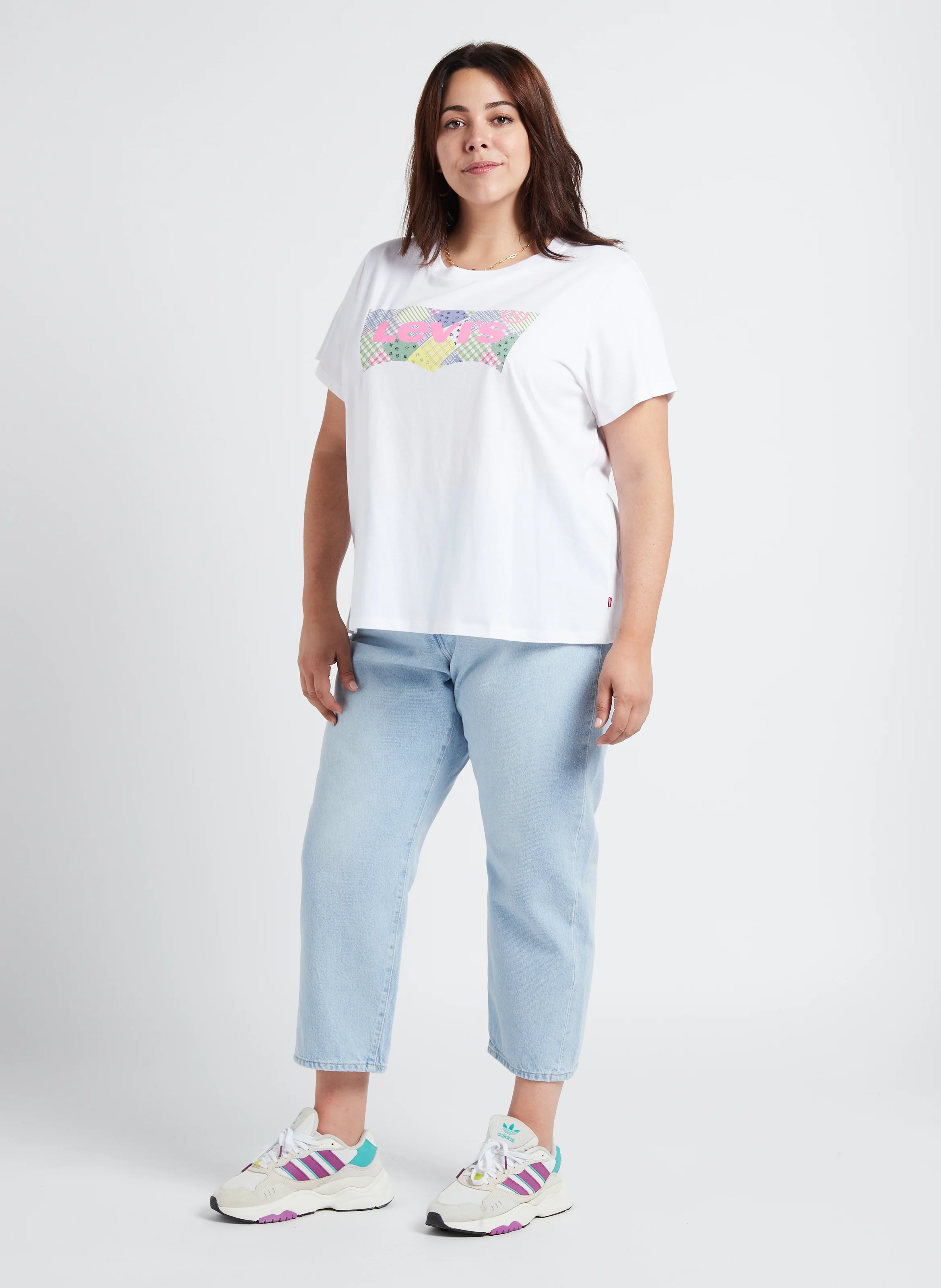 PL PERFECT TEE - Tee-shirt col rond sérigraphié en coton| Blanc