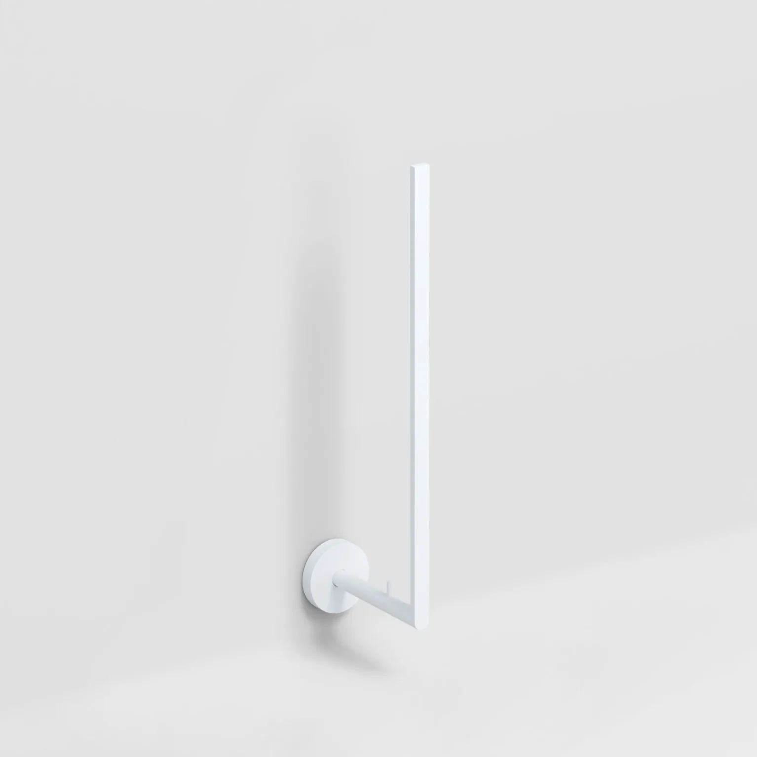 Clou Flat toiletaccessoireset wit mat