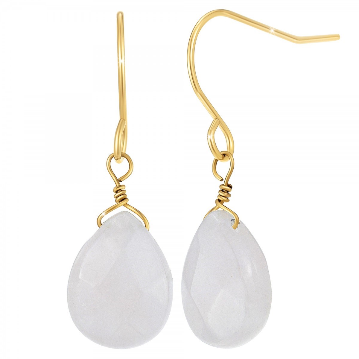 Boucles d'oreilles SC Bohème ornées de quartz rose