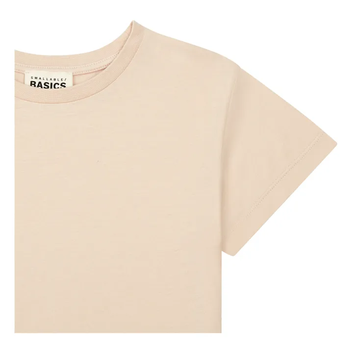 SMALLABLE BASICS T-Shirt Fille Coton Bio | Blush