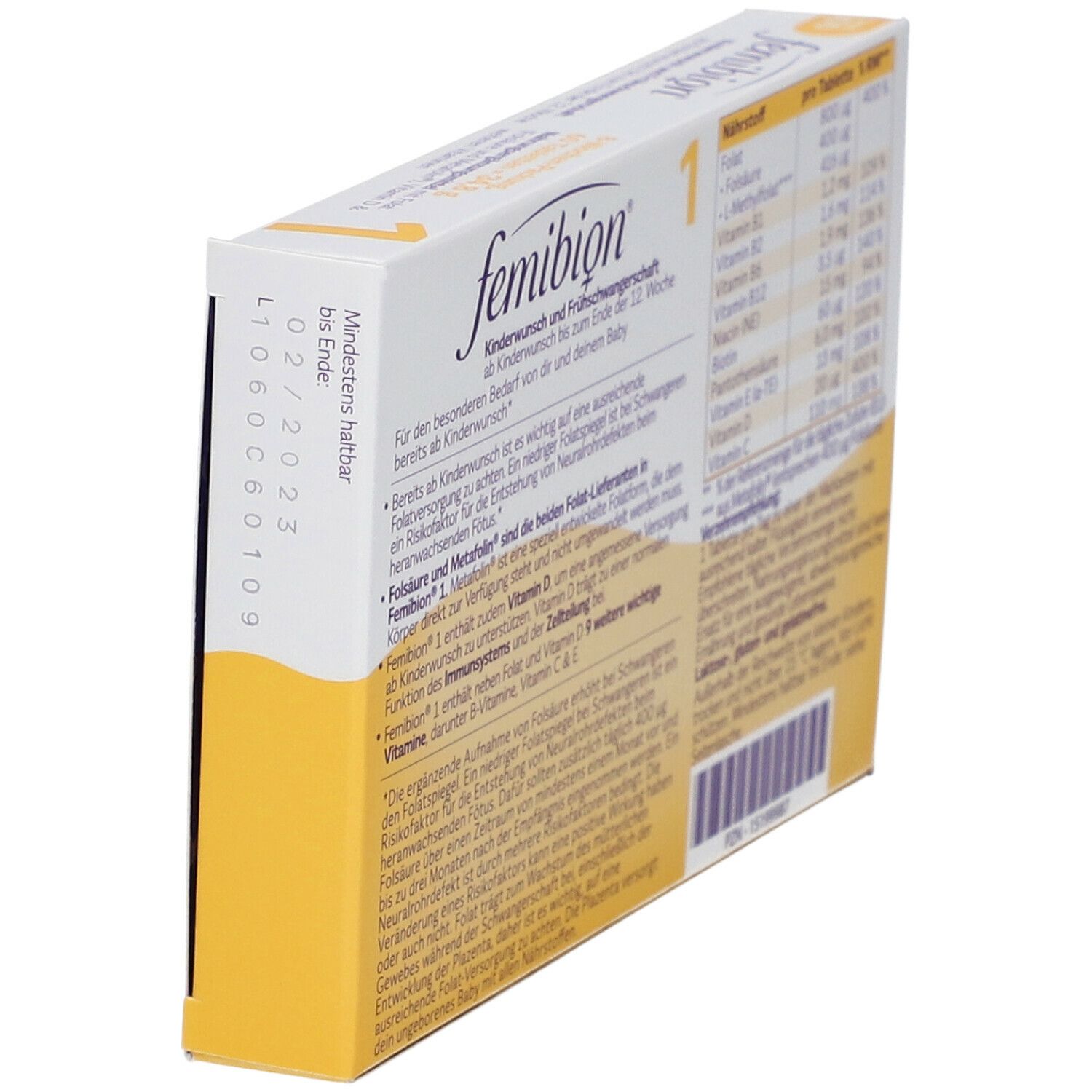 Femibion® Kinderwunsch und Frühschwangerschaft ohne Jod