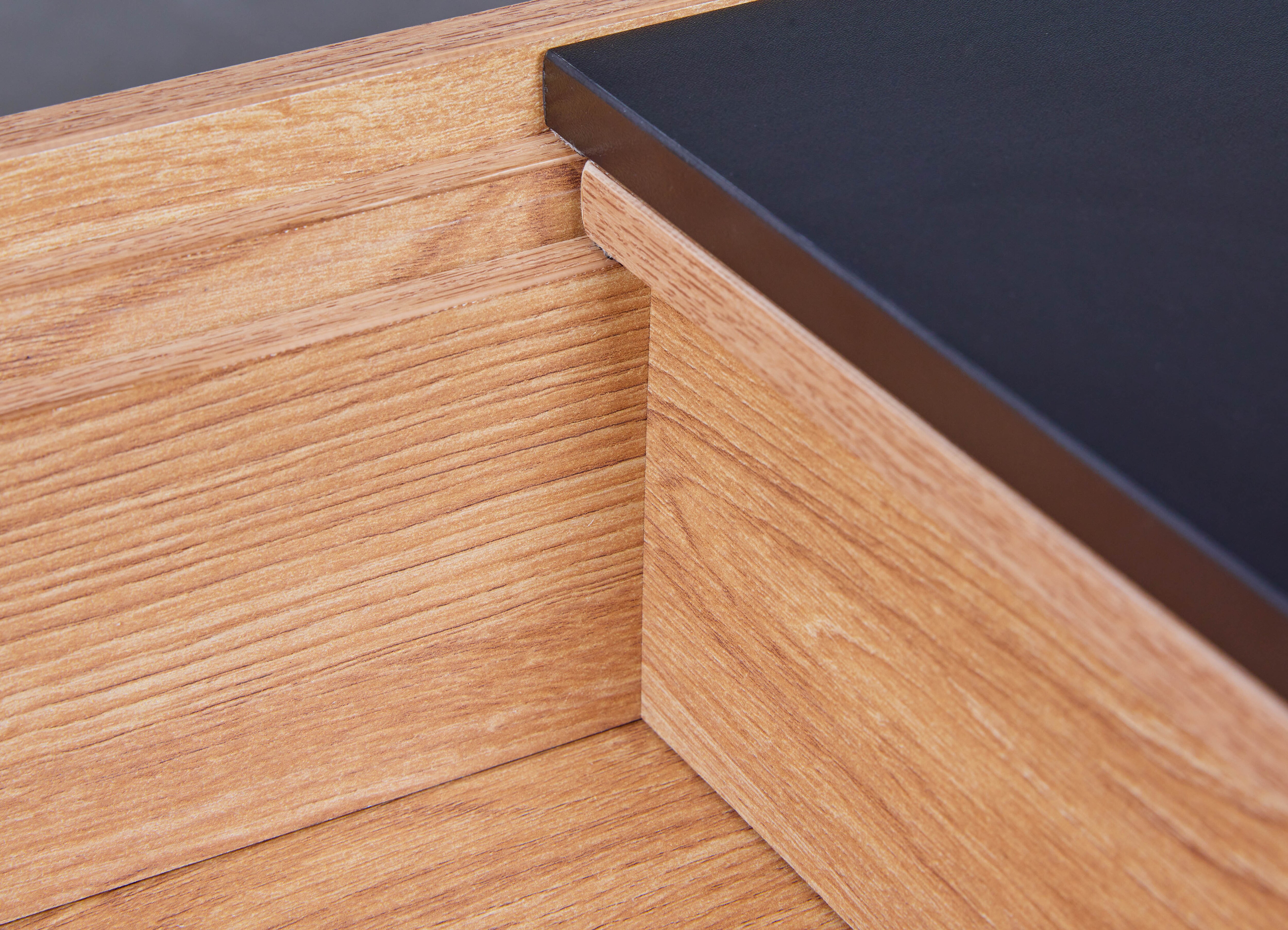 Inter Link Couchtisch Filora aus Holz und Metall