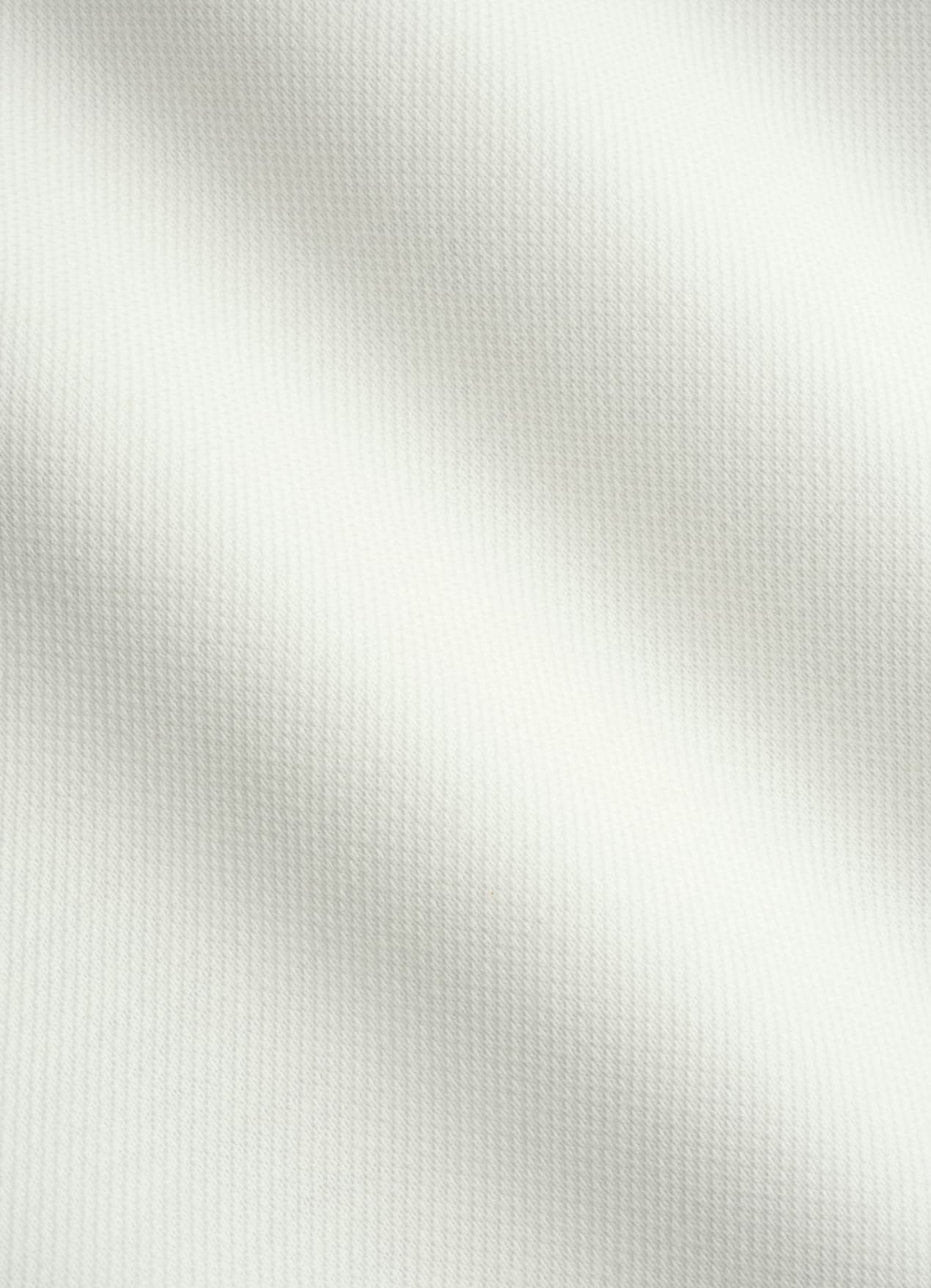 Chemise coupe très ajustée blanc cassé
