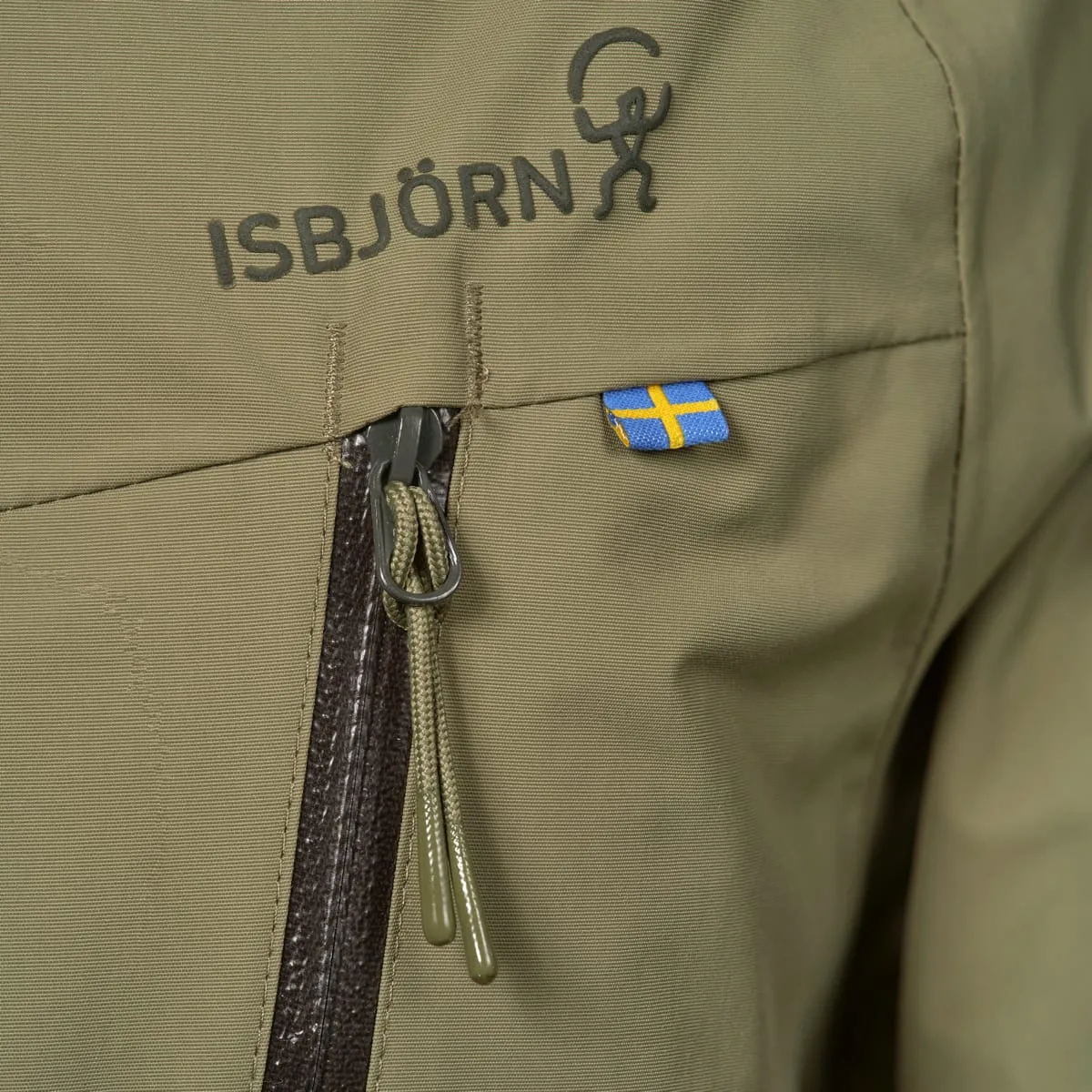 Isbjörn of Sweden Kids' Carving Winter Jacket Moss