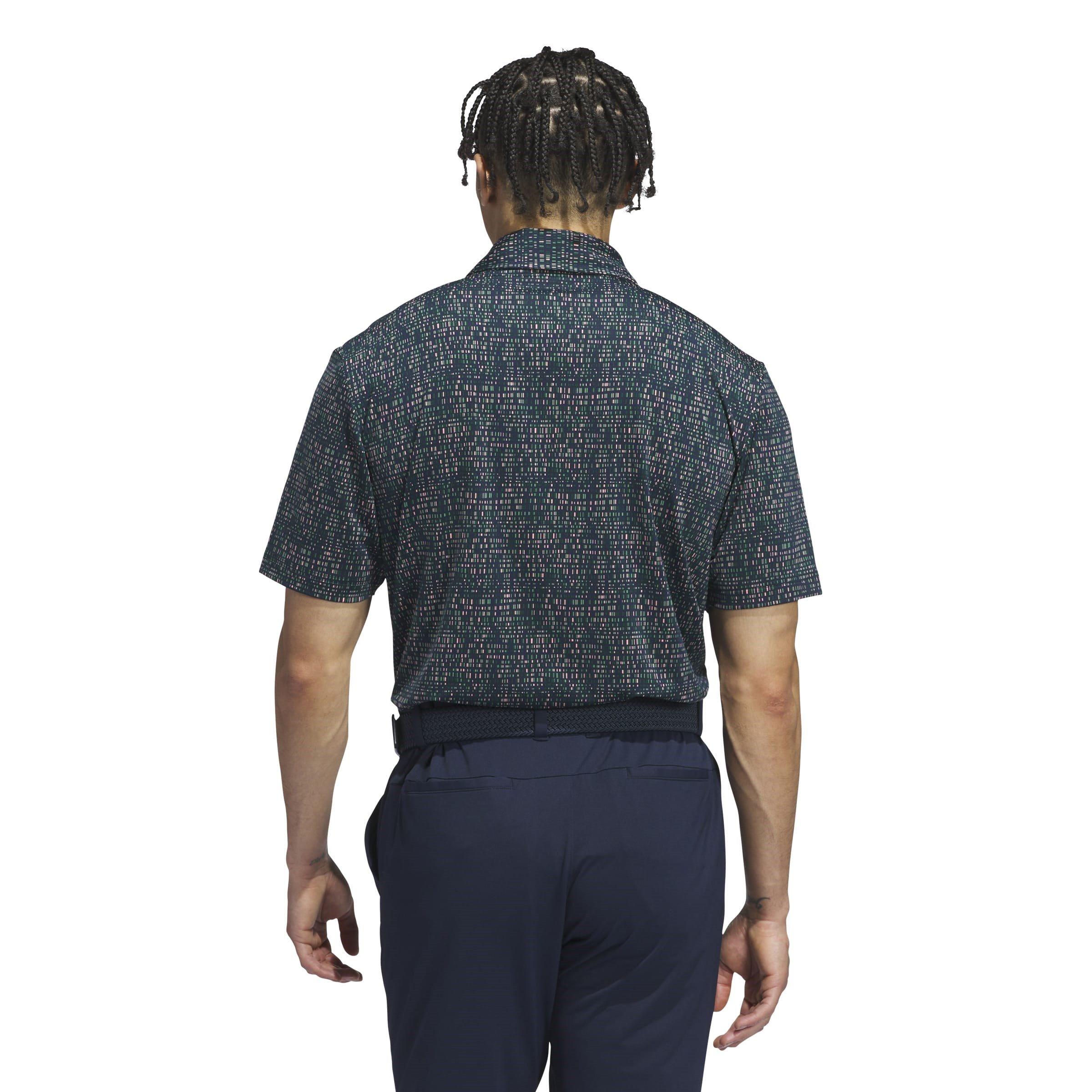 adidas Ultimate365 Power Grid Print Polo ShirtMens