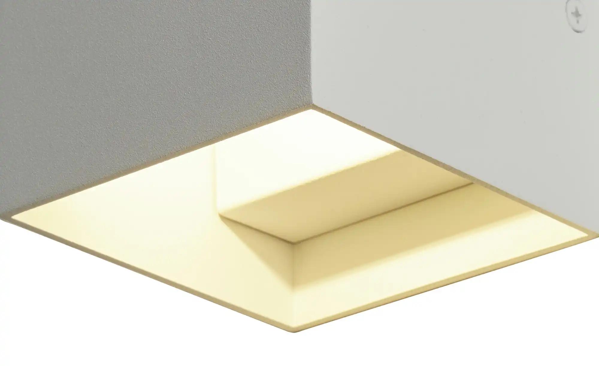 Trio LED-Wandleuchte, ´Kubus` weiß matt