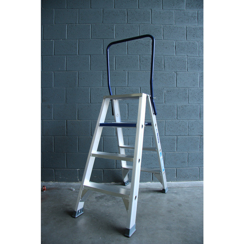 ASC dubbele trap met beugel 2x4 treden