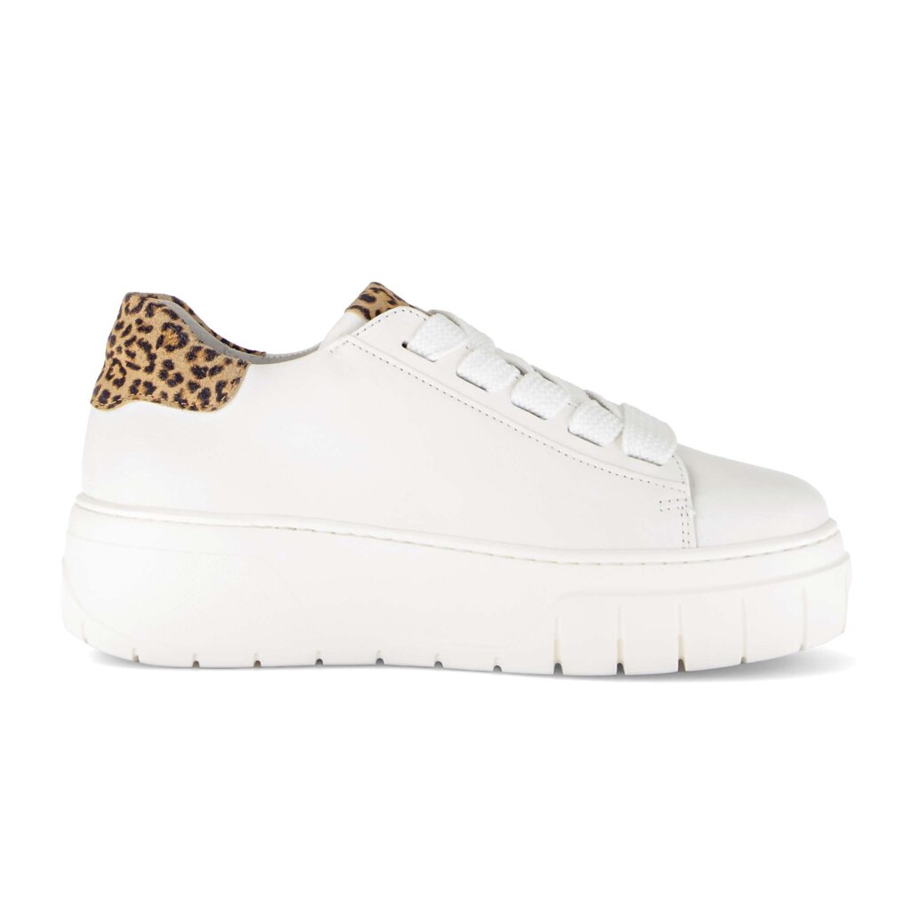 Lage sneaker crème